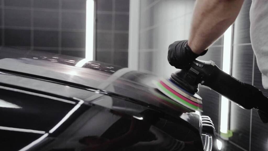 Professional car detailing in Richmond Hill with ceramic coating and paint correction